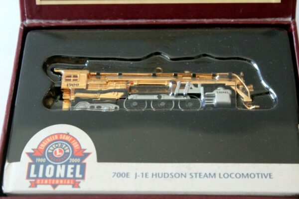 Hallmark Keepsake Ornament Lionel 700E Hudson 100th Anniversario. J-1E 22k GOLD - immagine 5