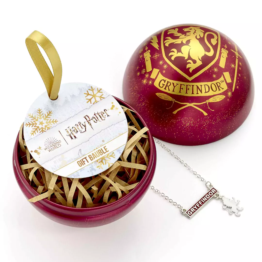 Harry Potter Pallina di Natale e Calze Grifondoro - La Cornice articoli da  regalo