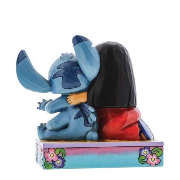 Walt Disney Jim Shore Ohana significa famiglia statuina di Lilo e Stitch