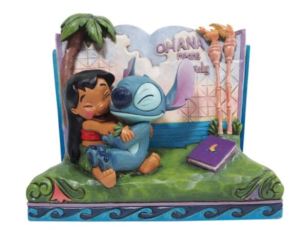 Walt Disney Jim Shore Storybook di Lilo e Stitch