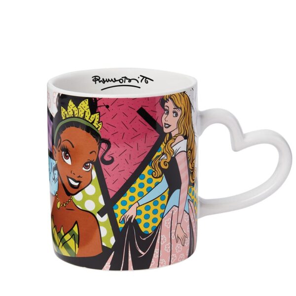 Tazza principessa Ariel, Cenerentola, Aurora e Tiana di Disney Britto