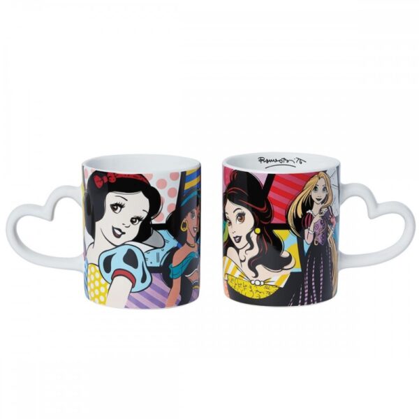 Tazza Principessa Biancaneve, Jasmine, Belle e Rapunzel di Disney Britto